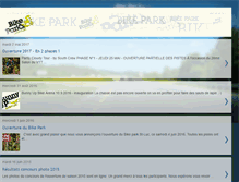 Tablet Screenshot of bikepark-stluc.ch